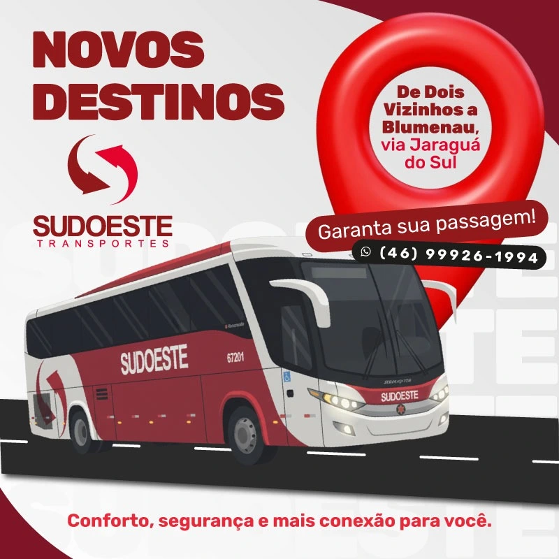 Banner Sudoeste Transportes