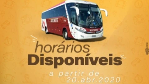 Imagem de capa da matéria: Linhas e horários disponíveis a partir de 20.Abril.2020