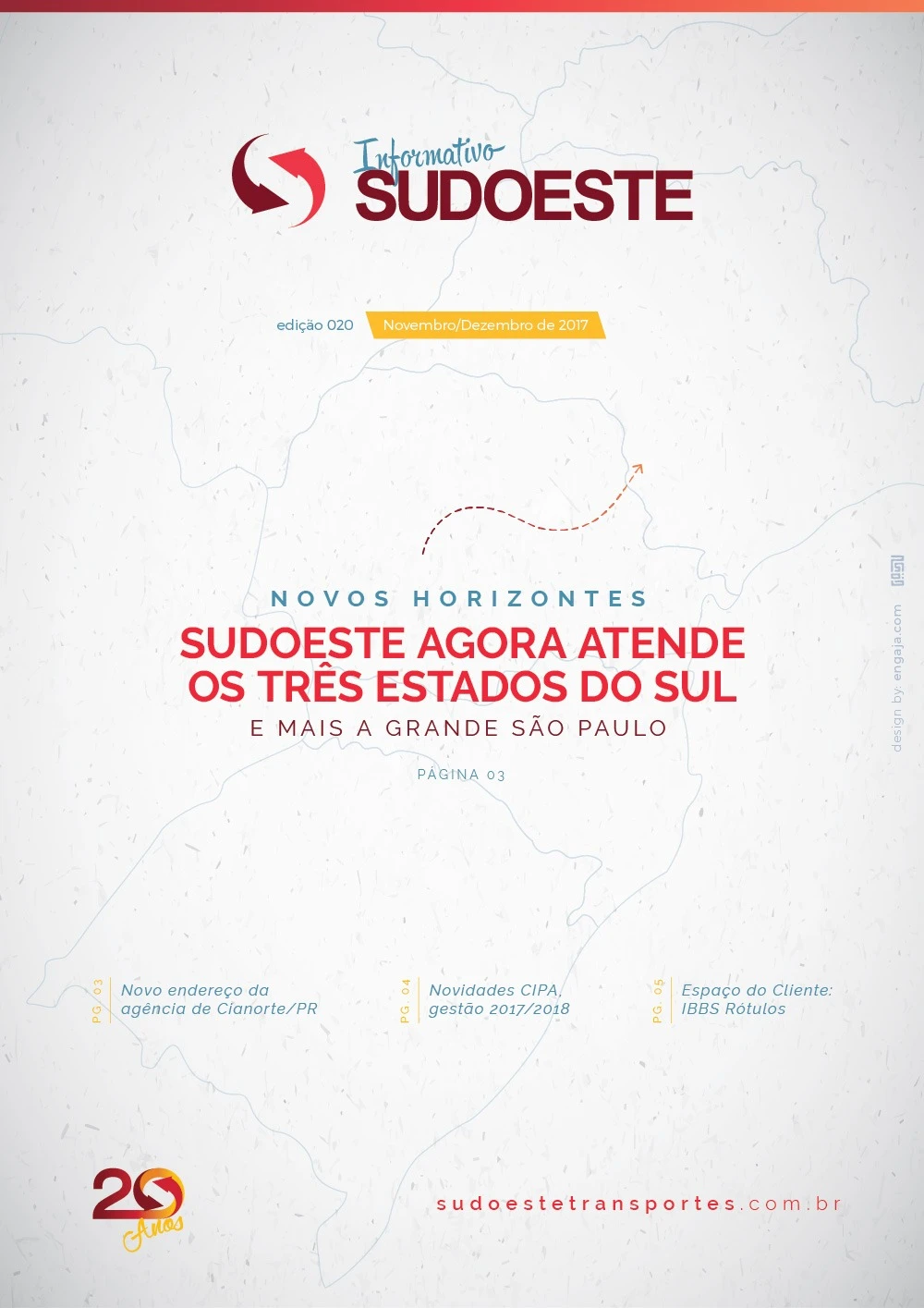Capa do Informativo Sudoeste
