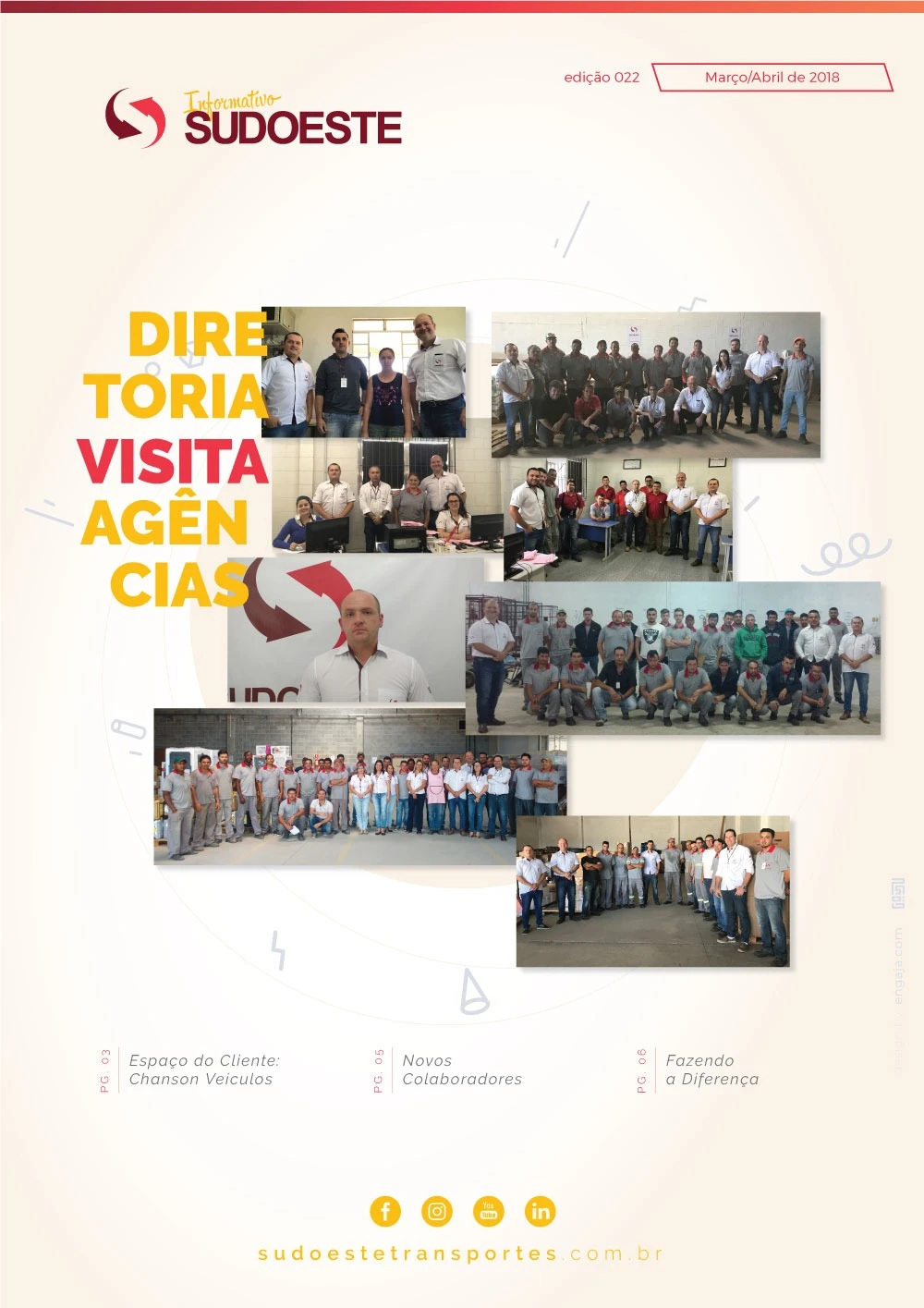 Capa do Informativo Sudoeste