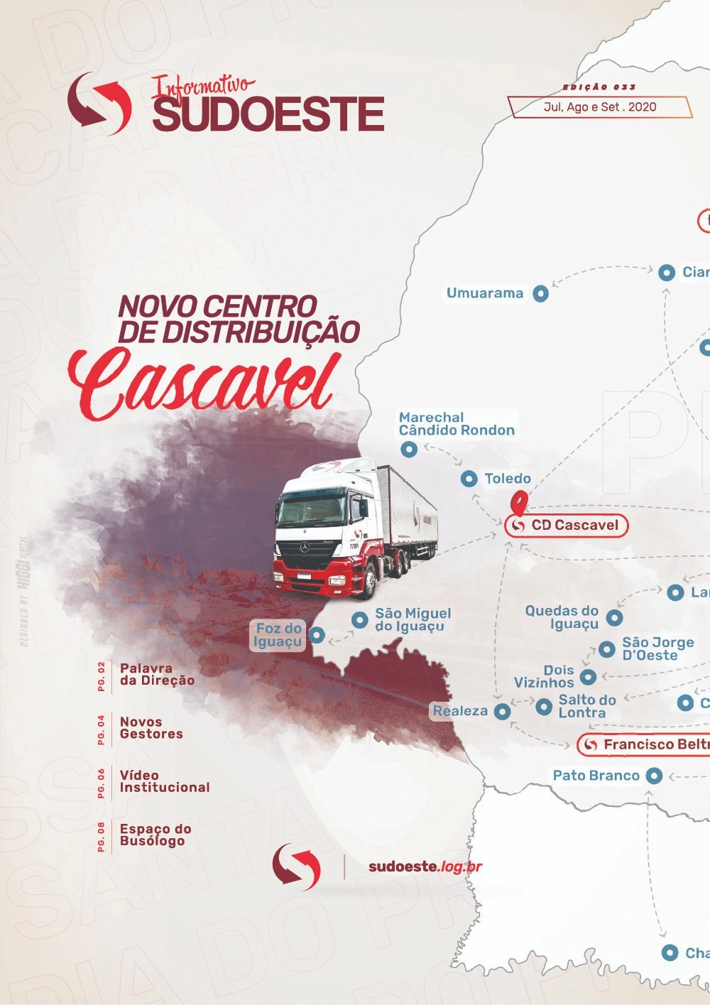 Capa do Informativo Sudoeste