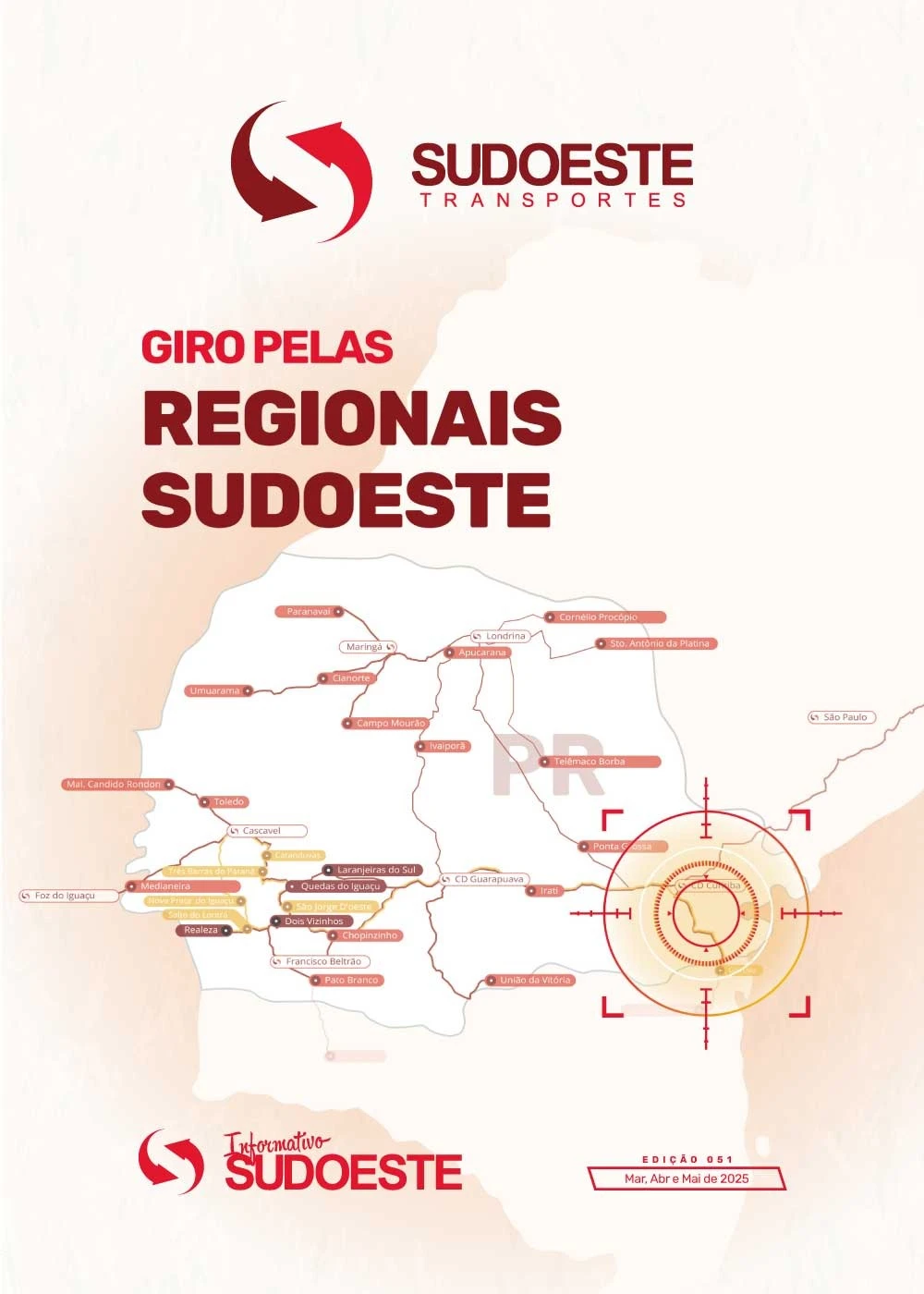 Capa do Informativo Sudoeste